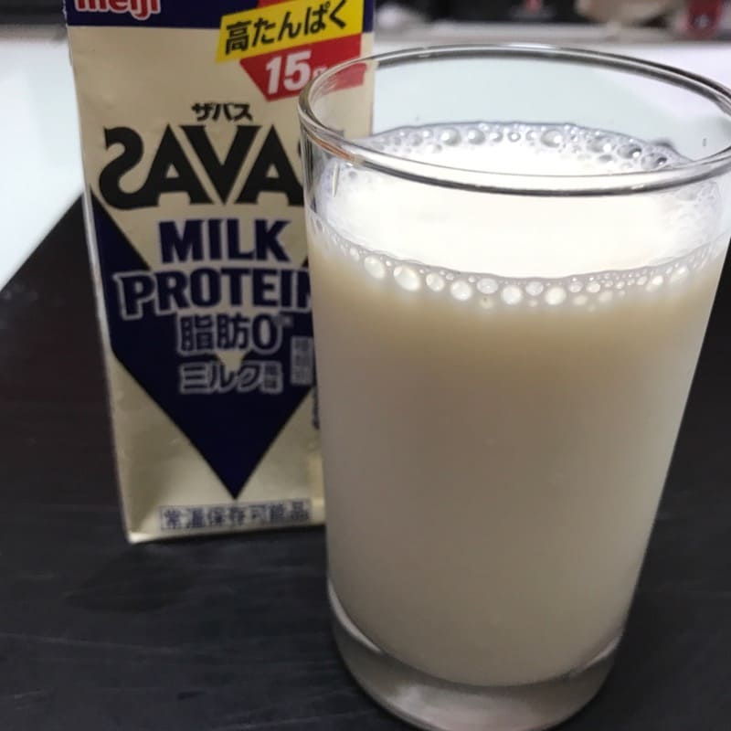ザバス（SAVAS）のミルクプロテインのミルク風味
